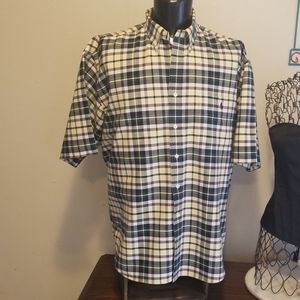 Ralph Lauren plaid button up shirt.